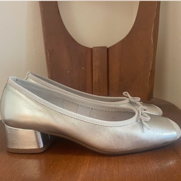 French ballet block heel shoes Requins size 6 - Picture 1 of 8